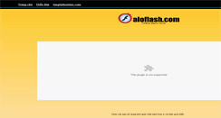 Desktop Screenshot of baothuc.aloflash.com
